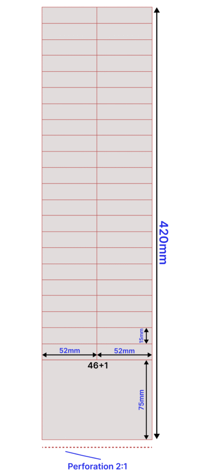 LIQUOR LABEL LIQ-46+1*150S